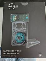 BRAINZ Karaoke Boombox, Audio, Tv en Foto, Karaoke-apparatuur, Ophalen, Nieuw