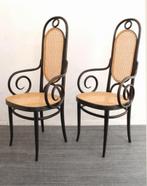 2x Thonet stoel / chair nr.207Rf lange jan - design, Huis en Inrichting, Stoelen, Riet of Rotan, Gebruikt, Twee, -