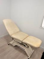 Elektrische behandelstoel schoonheidsspecialiste + hoes, Ophalen, Gebruikt