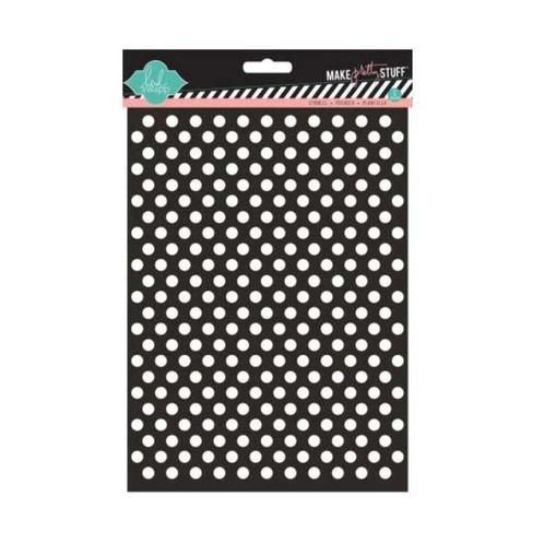 Heidi Swapp Mask 7x10 Make Pretty Stuff Polka Dots #1211, Hobby en Vrije tijd, Scrapbooking, Nieuw, Frame of Mal, Overige merken