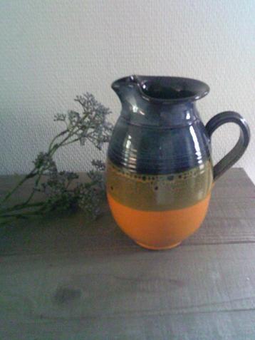Kreta ceramics centre handmade kan met oor/handsvat beschikbaar voor biedingen