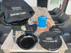 Complete Cadac Safari Chef met gasfles, Ophalen, Zo goed als nieuw, Cadac