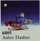 Lego Space Classic Space 6805 Astro Dasher, Ophalen of Verzenden, Zo goed als nieuw, Complete set, Lego