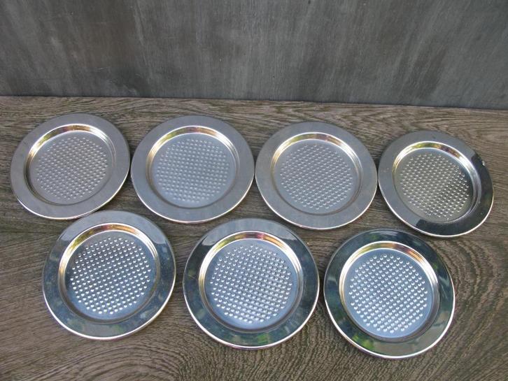 7X ALESSI SOTTSASS COASTERS/ONDERZETTERS DESIGN, Huis en Inrichting, Keuken | Keukenbenodigdheden, Gebruikt, Ophalen of Verzenden