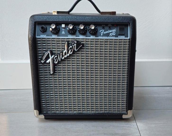 Fender Frontman 10G gitaarversterker, als nieuw!, Muziek en Instrumenten, Versterkers | Bas en Gitaar, Zo goed als nieuw, Gitaar