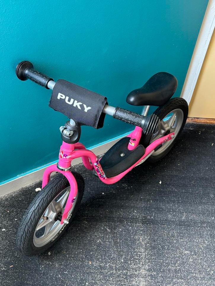 Roze Pucky Loopfiets - Opknapper, Kinderen en Baby's, Speelgoed | Buiten | Voertuigen en Loopfietsen, Gebruikt, Loopfiets, Ophalen