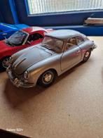 Porsche 356 Coupe Open 1952 Silver 1:18, Hobby en Vrije tijd, Modelauto's | 1:18, Ophalen of Verzenden