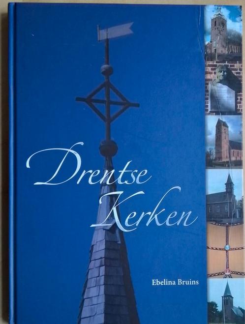 Drentse kerken - Ebelina Bruins, Boeken, Kunst en Cultuur | Architectuur, Zo goed als nieuw, Ophalen of Verzenden