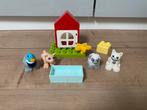 Duplo 10949 boerderijdieren verzorgen, Ophalen of Verzenden, Zo goed als nieuw, Complete set, Duplo