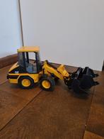 CAT Catterpillar shovel Bruder met 2 bakken, Ophalen, Gebruikt