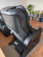 Massagestoel zwart, Ophalen, Gebruikt, Minder dan 75 cm, Leer of kunstleer