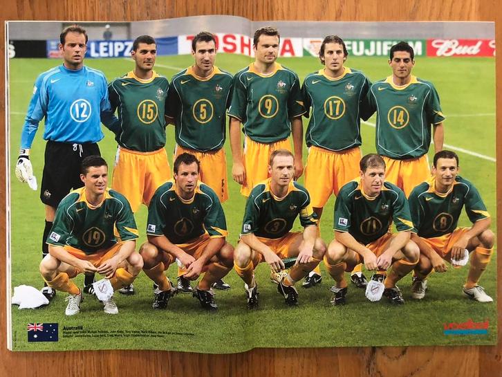 Mooie poster Australië/FFA/The Socceroos 2005 - VI, Verzamelen, Sportartikelen en Voetbal, Zo goed als nieuw, Poster, Plaatje of Sticker