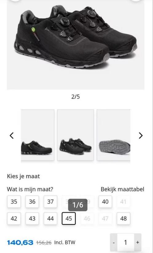 Veiligheidskleding, Tuin en Terras, Werkkleding, Nieuw, Heren, Schoenen, Ophalen of Verzenden