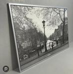 IKEA VILSHULT Amsterdam met Rode Fiets Wanddecoratie, Gebruikt, 50 tot 75 cm, Ophalen of Verzenden, 75 tot 100 cm