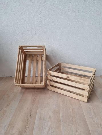 Houten kistjes - krat - Loods66B beschikbaar voor biedingen