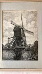 Pentekening, Antiek en Kunst, Kunst | Etsen en Gravures, Ophalen