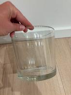 Vaas glazen glas tulpenvaas, Ophalen, Zo goed als nieuw