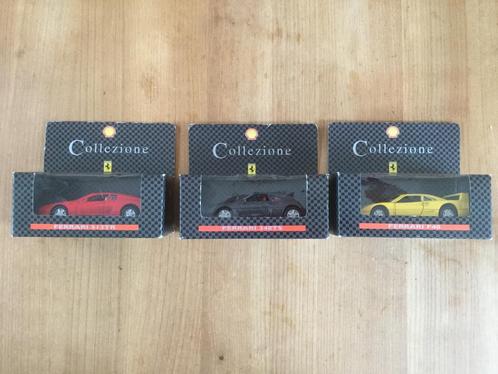 3 Shell modelautootjes - Collezione - Ferrari, Verzamelen, Speelgoed, Nieuw, Ophalen of Verzenden