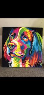 Canvas schilderijen van een Berner sennen, Ophalen