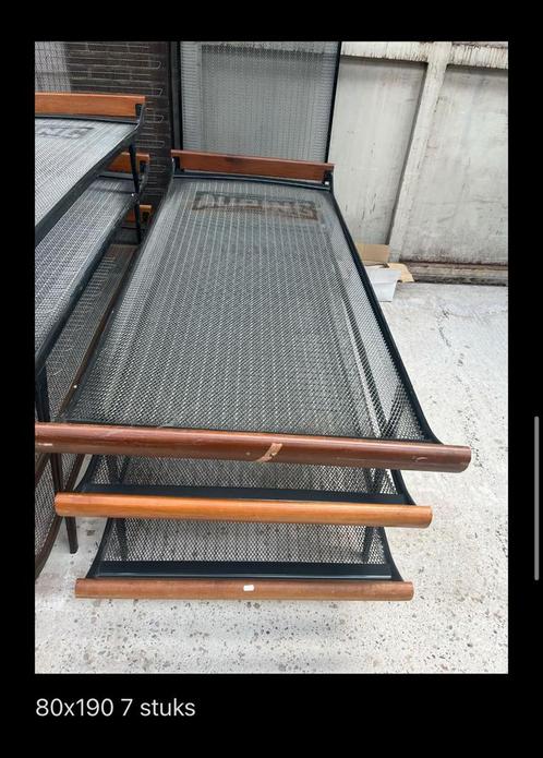 Diverse oude auping bedframes, Huis en Inrichting, Slaapkamer | Bedden, Zo goed als nieuw, Eenpersoons, 200 cm, Hout, Ophalen of Verzenden