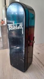 Zeer oude blikken Taktell metronoom opwindbaar instrument, Antiek en Kunst, Ophalen of Verzenden