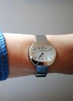 Stalen dameshorloge Helicon, shockproof, jaren 70 - vintage, Sieraden, Tassen en Uiterlijk, Horloges | Dames, Overige merken, Staal