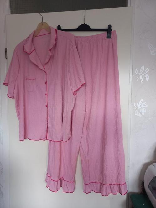Roze Pyama maat 50-54, Kleding | Dames, Grote Maten, Zo goed als nieuw, Overige typen, Roze, Ophalen of Verzenden