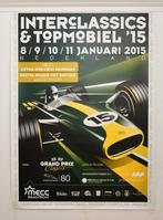 POSTERS en SLEUTELHANGER INTERCLASSIC'S & TOPMOBIEL '15, Ophalen, Rechthoekig Staand, Deurposter of groter, Nieuw