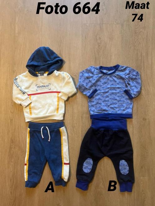 Pakje jongen maat 74 *foto 664*, Kinderen en Baby's, Babykleding | Maat 74, Gebruikt, Jongetje, Setje, Ophalen of Verzenden