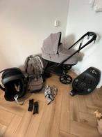 Cybex priam kinderwagen +autostoel Z+ base daraaibare, Met autostoeltje, Zo goed als nieuw, Ophalen, Kinderwagen