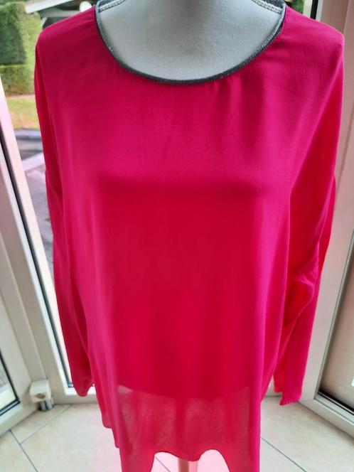 Supermooie blouse ELENA MIRO - XXL, Kleding | Dames, Blouses en Tunieken, Zo goed als nieuw, Maat 46/48 (XL) of groter, Roze, Ophalen of Verzenden
