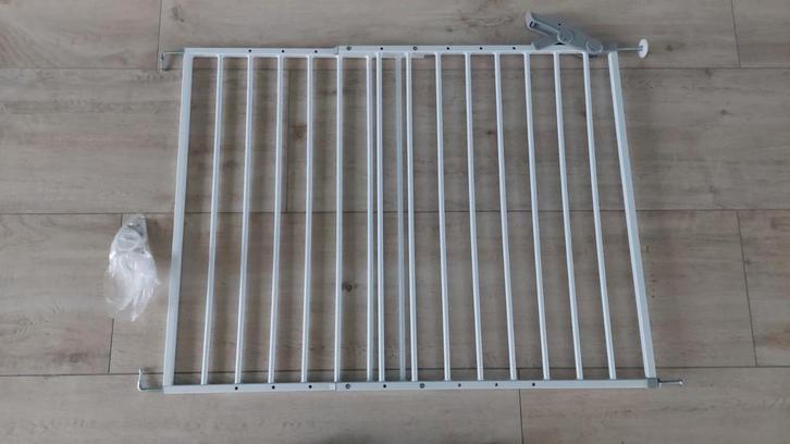 3x Fenss Oslo Traphekje Wit 71-102cm, Kinderen en Baby's, Traphekjes, Zo goed als nieuw, Schroefhekje, Metaal of IJzer, 100 tot 115 cm