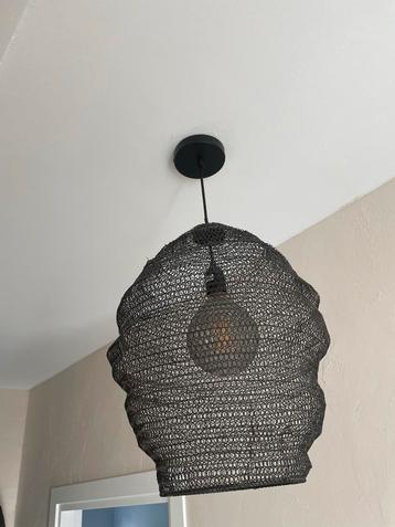 Zwarte Hanglamp incl lichtbron beschikbaar voor biedingen