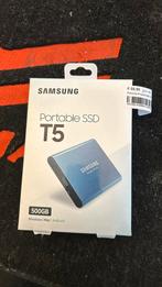 Samsung portable SSD T5 500GB, Computers en Software, Harde schijven, Nieuw, Ophalen of Verzenden