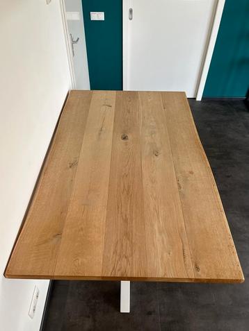 Eikenhouten tafel 160 cm x 100 cm  beschikbaar voor biedingen