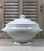 Witte soupière terrine van A. Pillivuyt Foëcy-Limoges France, Antiek en Kunst, Ophalen of Verzenden