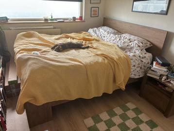 Tweepersoons bed JYSK Vedde 160 bij 200 + matras beschikbaar voor biedingen