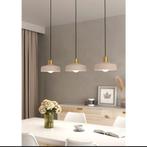 Moderne Hanglamp met 3 Lampen, Huis en Inrichting, Lampen | Hanglampen, Ophalen of Verzenden, Zo goed als nieuw, 75 cm of meer