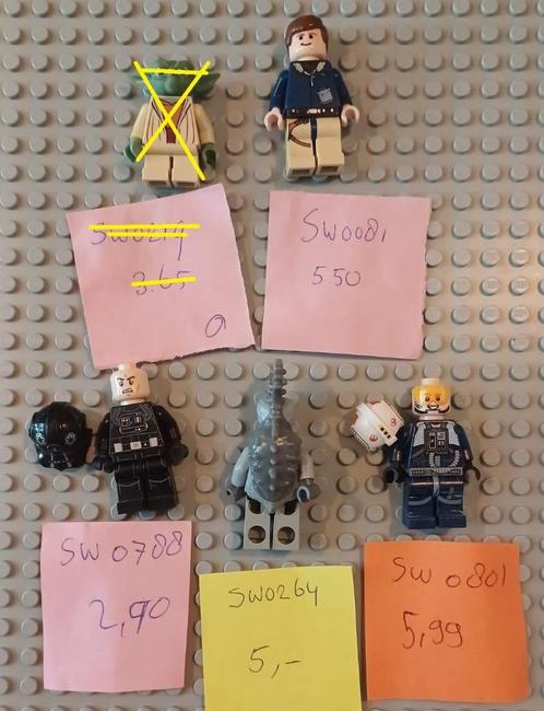 SW starwars minifigures LEGO, Kinderen en Baby's, Speelgoed | Duplo en Lego, Zo goed als nieuw, Lego, Losse stenen, Ophalen of Verzenden