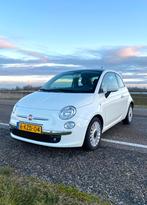 Fiat 500 0.9 86pk Twinair Turbo 2013 Wit - panoramadak, Auto's, Voorwielaandrijving, Euro 5, Handgeschakeld, Grijs