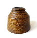 Keramiek vaas licht en donkerbruin Knepper Mobach 2663-k, Antiek en Kunst, Antiek | Keramiek en Aardewerk, Ophalen of Verzenden