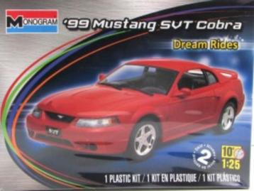 Bouwdoos 1999 Ford Mustang SVT Cobra Monogram beschikbaar voor biedingen