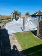 Dekkleed 10 x 6; 250gr/m2 Wit, Doe-het-zelf en Verbouw, Zeil en Folie, Ophalen, Zo goed als nieuw, 15 m² of meer, Zeil