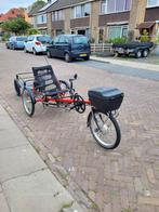Goede kettwiesel elektrische Ligfiets., Fietsen en Brommers, Fietsen | Driewielfietsen, Ophalen, Gebruikt, Hase Kettwiesel