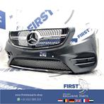 W447 BUMPER V KLASSE AMG A4478851000 VOORBUMPER COMPLEET ZWA, Gebruikt, -, Voor, Ophalen of Verzenden