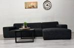 Hoekbank Antraciet, Huis en Inrichting, Banken | Bankstellen, Hoekbank, 300 cm of meer, Ophalen of Verzenden, Zo goed als nieuw