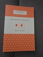 Managing Oneself - Peter F. Drucker, Ophalen of Verzenden, Zo goed als nieuw, Management, Peter F. Drucker