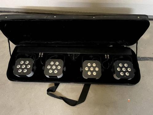 2x Showtec compact power lightset MK1, Muziek en Instrumenten, Licht en Laser, Gebruikt, Licht, Geluidgestuurd, Kleur, Stroboscoopeffect