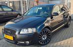 Audi A3 2.0 TFSI 5DRS 2005 Zwart *Lm Velgen*Stoelverwarming*, Auto's, Audi, Zwart, 10 km/l, Bedrijf, 149 pk