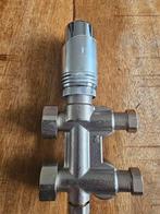 Thermostaatkraan JaGa Drayton

HOH 50 mm met afdek kapje., Ophalen of Verzenden, Zo goed als nieuw, Koper